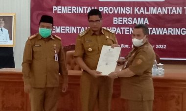 ANANG DIRJO COPOT SEKDA KOBAR SUYANTO DIGANTIKAN JUNI GULTOM