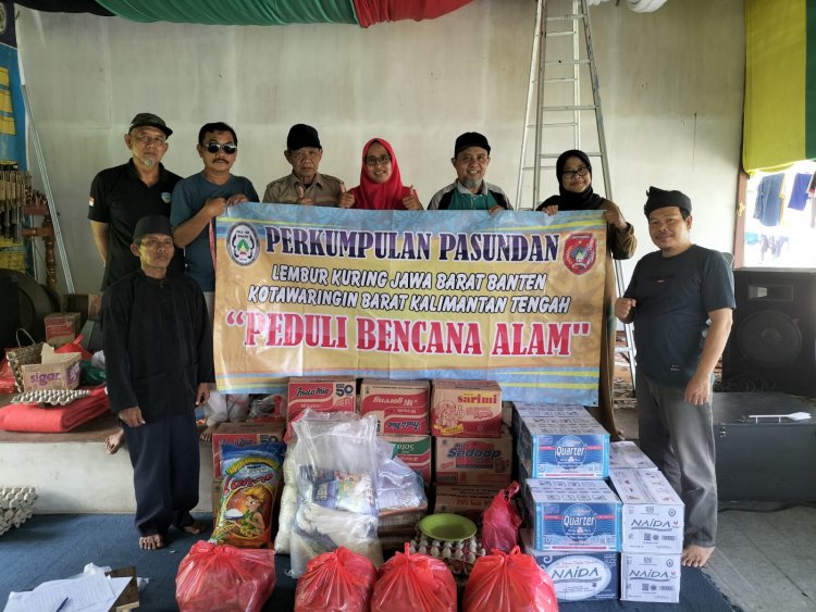 PEDULI KORBAN BANJIR PAGUYUBAN PASUNDAN BERIKAN BANTUAN