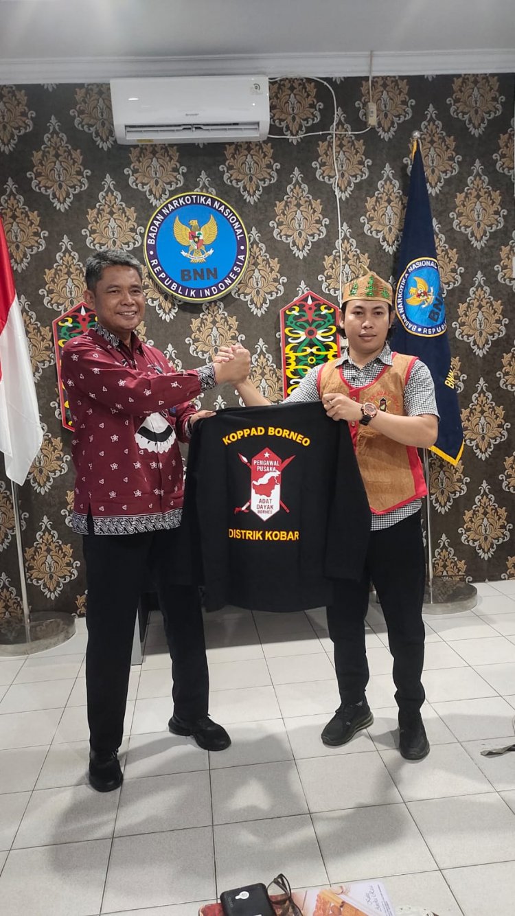 ORMAS KOPPAD BORNEO DAN BADAN NARKOTIKA BERMITRA DALAM UPAYA PENCEGAHAN NARKOBA