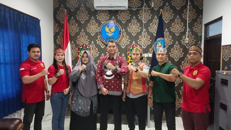 SEKRETARIS KOPPAD BORNEO AJAK GENERASI MUDA JAUHI NARKOBA