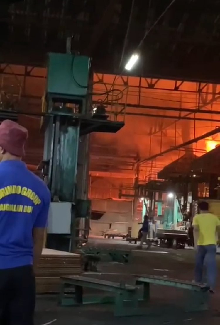 3 ORANG KORBAN LUKA BAKAR, AKIBAT LEDAKAN BOILER PT. KORINDO